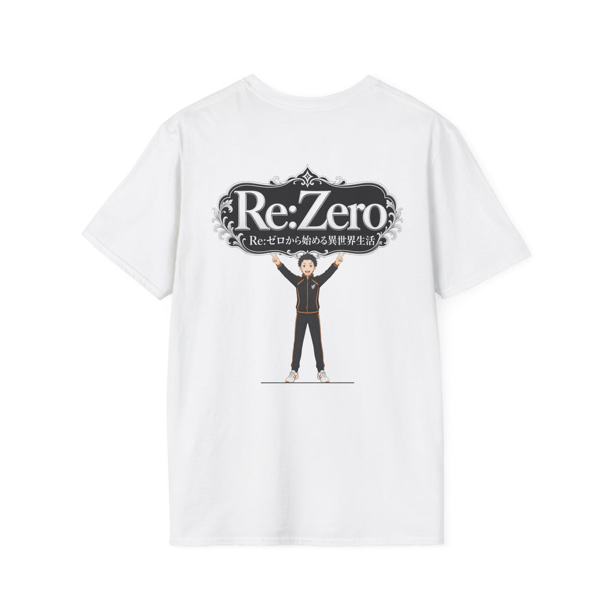Re:Zero Anime Logo Character Graphic T-Shirt
