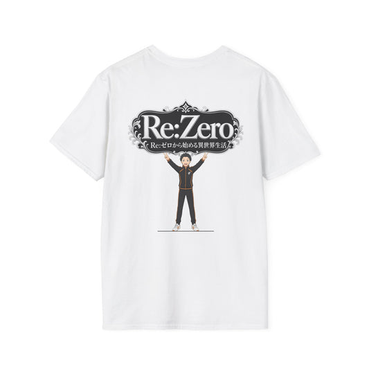 Re:Zero Anime Logo Character Graphic T-Shirt